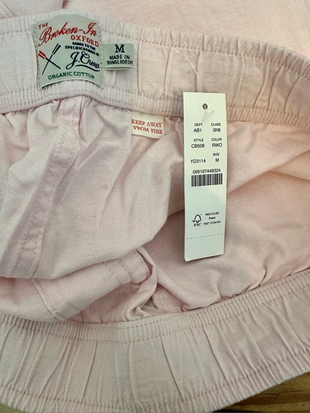 NWT- J. Crew Broken-In Oxford Shorts